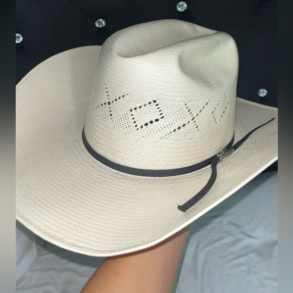 Twister Cream and Brown Hat